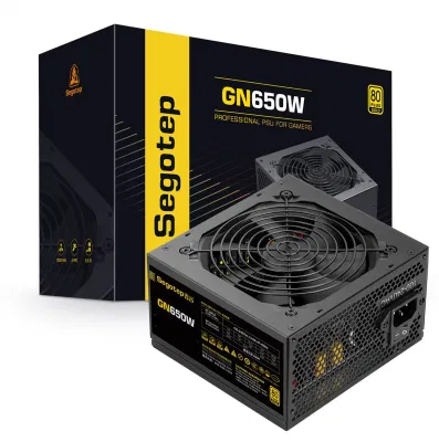 Vendita in India Indonia 650W ATX 80 Plus Gold Solid Giappone Condensatore GPU8pin Carry Scheda grafica di fascia alta Alimentazione del computer